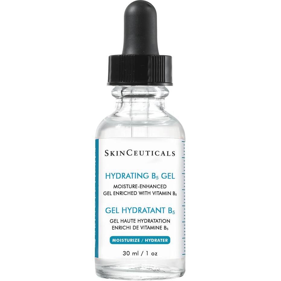 SkinCeuticals Hydrating B5 Gel – Hyaluronic acid serum with Vitamin B5 for deep hydration, plumper skin, and moisture retention. Available at The Body Clinic in Mississauga, Canada